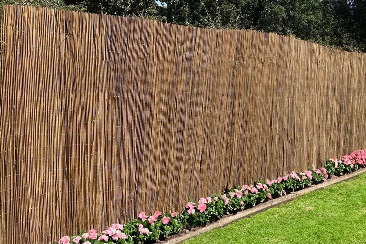 Doğal ve Ekonomik Kamış Hasır Bahçe Çitleri